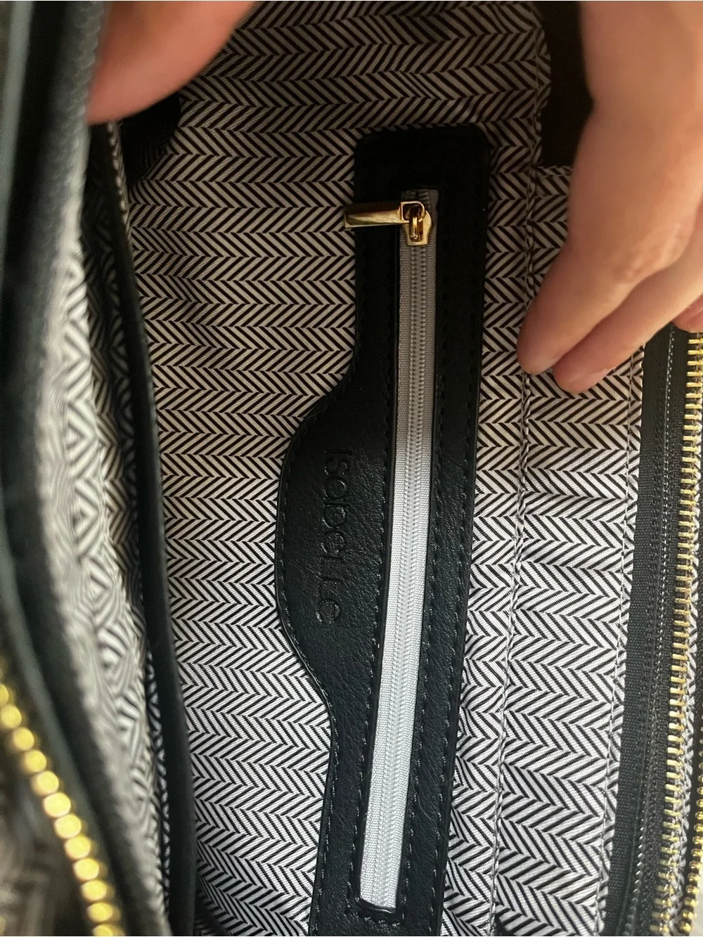 Structured Black Women's Satchel with Top Handles